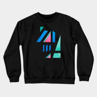 Modern abstract watercolor Crewneck Sweatshirt